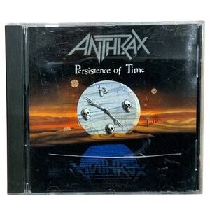 Vintage 1991 Anthrax Persistence of Time Audio Music CD w Jewel Case